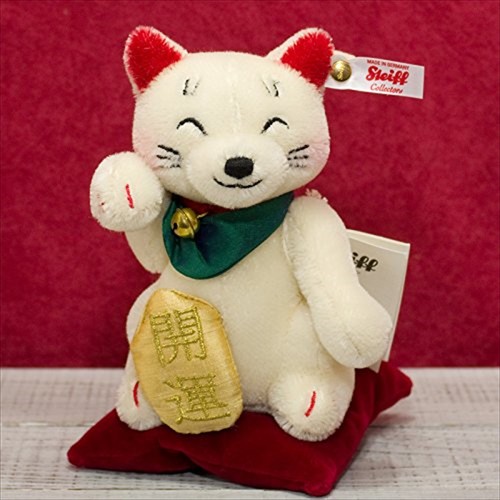 Steiff maneki neko - plush, 2017