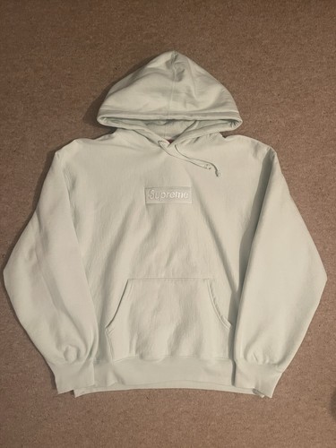 Supreme box logo hoodie light - logo,