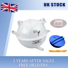 VW / AUDI / SEAT / SKODA COOLANT EXPANSION HEADER TANK BOTTLE & CAP 1K0121407A