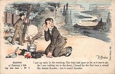 POSTCARD COMIC WWI MILITARY