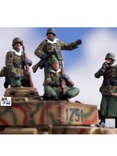 1/72 Painted 4pcs German