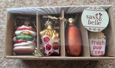 Sass and Belle ~ Fun Fast Food Shaped Baubles Hanging Christmas Tree Decorations