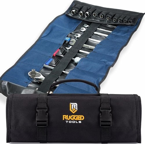 Pocket tool roll organizer - tool,