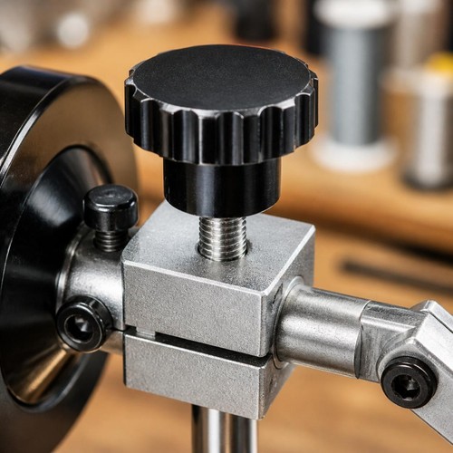 Rotary fly tying vise - tying,