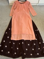 Elegant Long Kurti Sharara