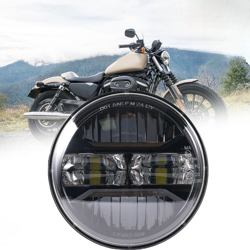 4 round led - 5.75", 3/4"