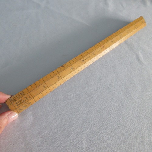 Antique ruler boxwood - boxwood, arnold