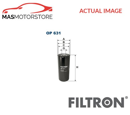 Engine oil filter filtron - engine,