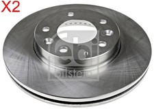 Front brake disc - x2, pcs