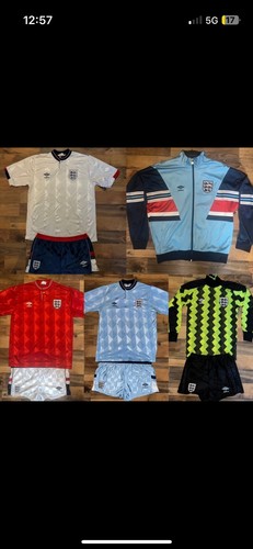 England umbro football shirt - england,