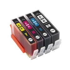4 Ink Cartridges (Set) for HP