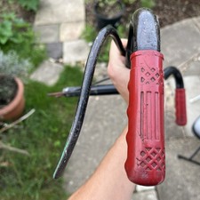 Vintage 30s GPO Royal Mail Postbike Rod Brake Handlebars Quill Stem Orig Grips