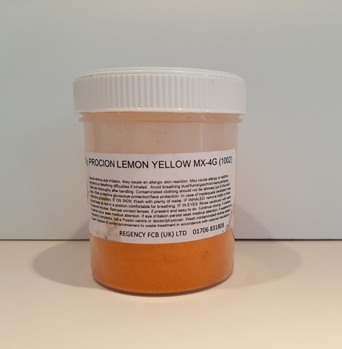 Lemon yellow procion dye - lemon,