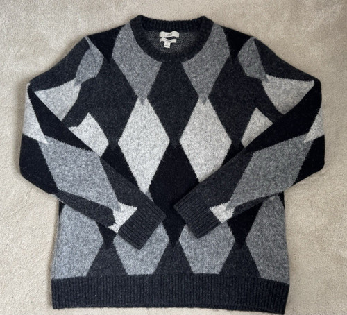 Very thick wool blend grey - m&s,