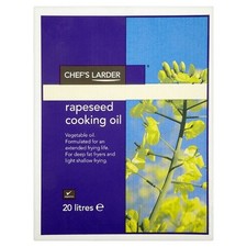 Chef larder rapeseed cooking - chef's,
