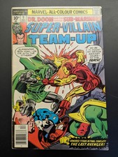 Super-Villain Team-Up #9, Marvel Comics, 1976, Dr Doom, Sub-Mariner, Iron Man