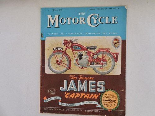 April 1950 motor cycle - 27,