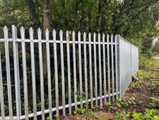 Ultra Palisade Fencing – 13.75m Bundle – Galvanised Choice Of Heights