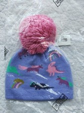 NEW NEXT Pom Bobble Hat Girls