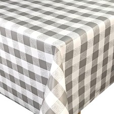 Gingham Wipe Clean PVC Vinyl