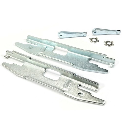 Pair rear brake - brake, adjuster