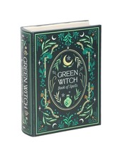 Green Witch Book Shaped