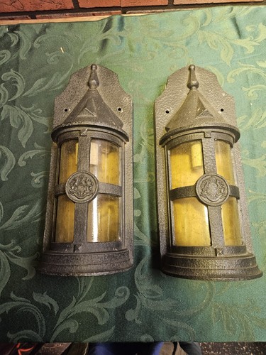 Pair vintage lighting 1970s - of,