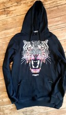 Alessandro zavetti  Mens Tiger  Hoody Med Black