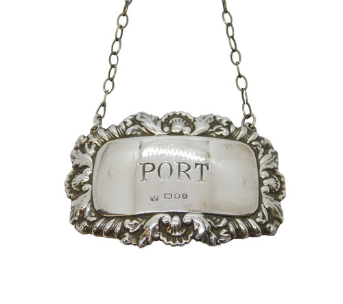 Sterling silver port decanter - port,