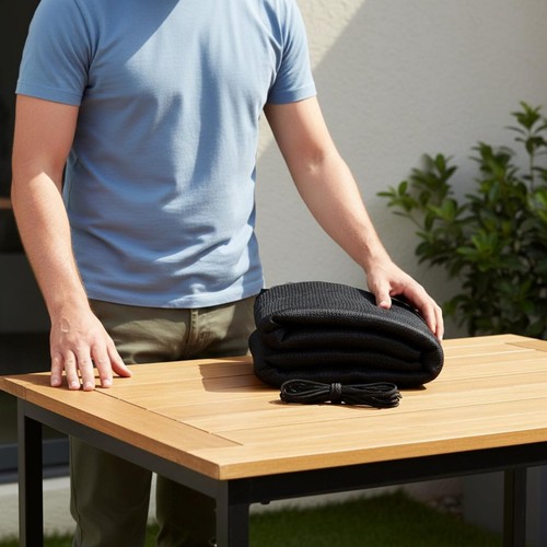 Round trampoline safety net - round,