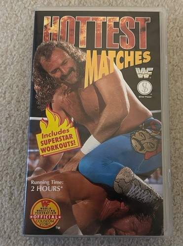 Wwf hottest matches vhs video - matches,