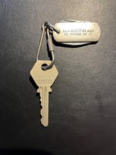 Vintage Austin key ring with