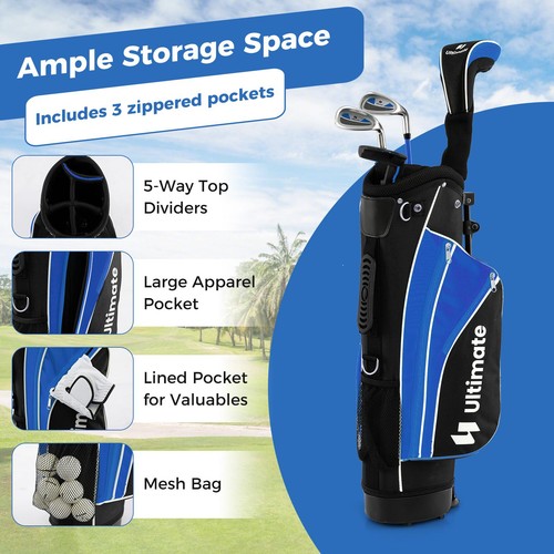 Kids complete golf clubs set - kids,