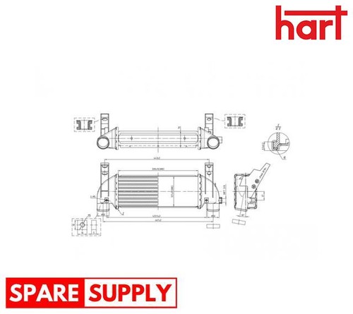 Charge air cooler - charge,