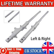 Silver Front Fork Legs Left &