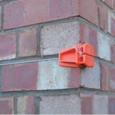 Brick Line blocks 12x L shaped corner blocks for brick laying, ORANGE 
