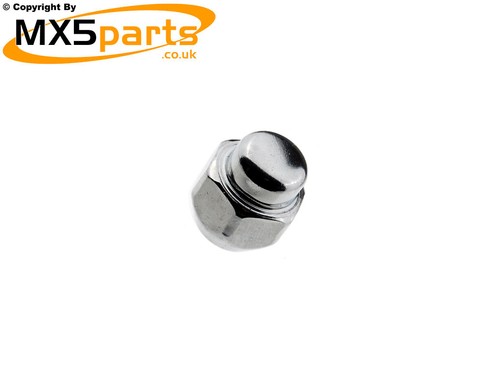 Mx5 chrome wheel nut 12x1 - mx5,