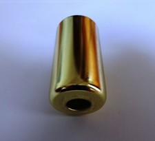 One Brass Coloured Candle Tube Light Fitting 49mm Chandelier Wall Light Sconce