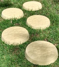 Buff round concrete - x, garden