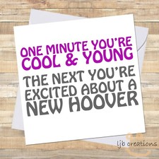 Funny HOOVER Birthday Card