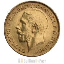 Gold Half Sovereign George V