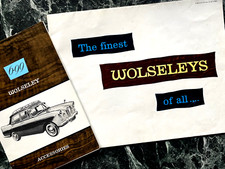 WOLSELEY 6/99- 1959  Sales