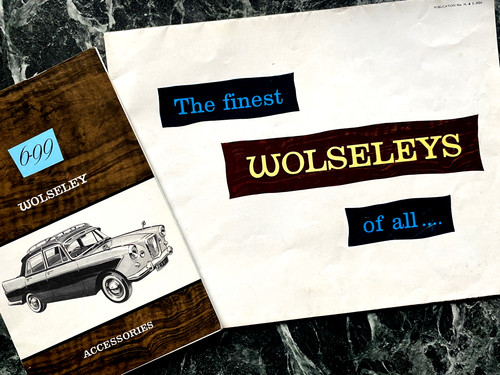 Wolseley 1959 sales - wolseley, 6/99-