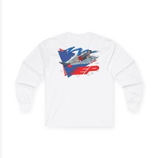 Retro EP Graphic Water Ski Slalom Long Sleeve Tee 