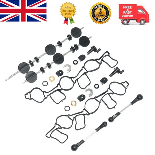 Inlet manifold swirl flaps set - manifold,