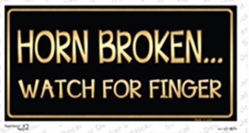 Horn broken watch - watch, finger