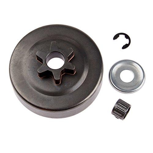 Teeth sprocket clutch drum - 6-teeth,