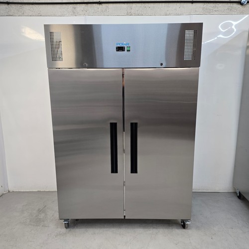 Upright fridge double door - fridge,