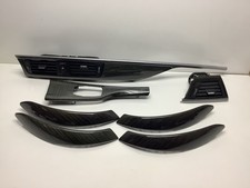 BMW 3 SERIES F30 F31 F34 F36 LIGHT BROWN INTERIOR TRIM FULL SET WOOD NUT STRIP