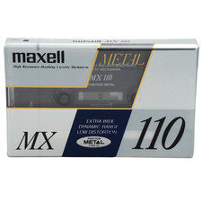 Maxell 110 minutes - maxell, mx